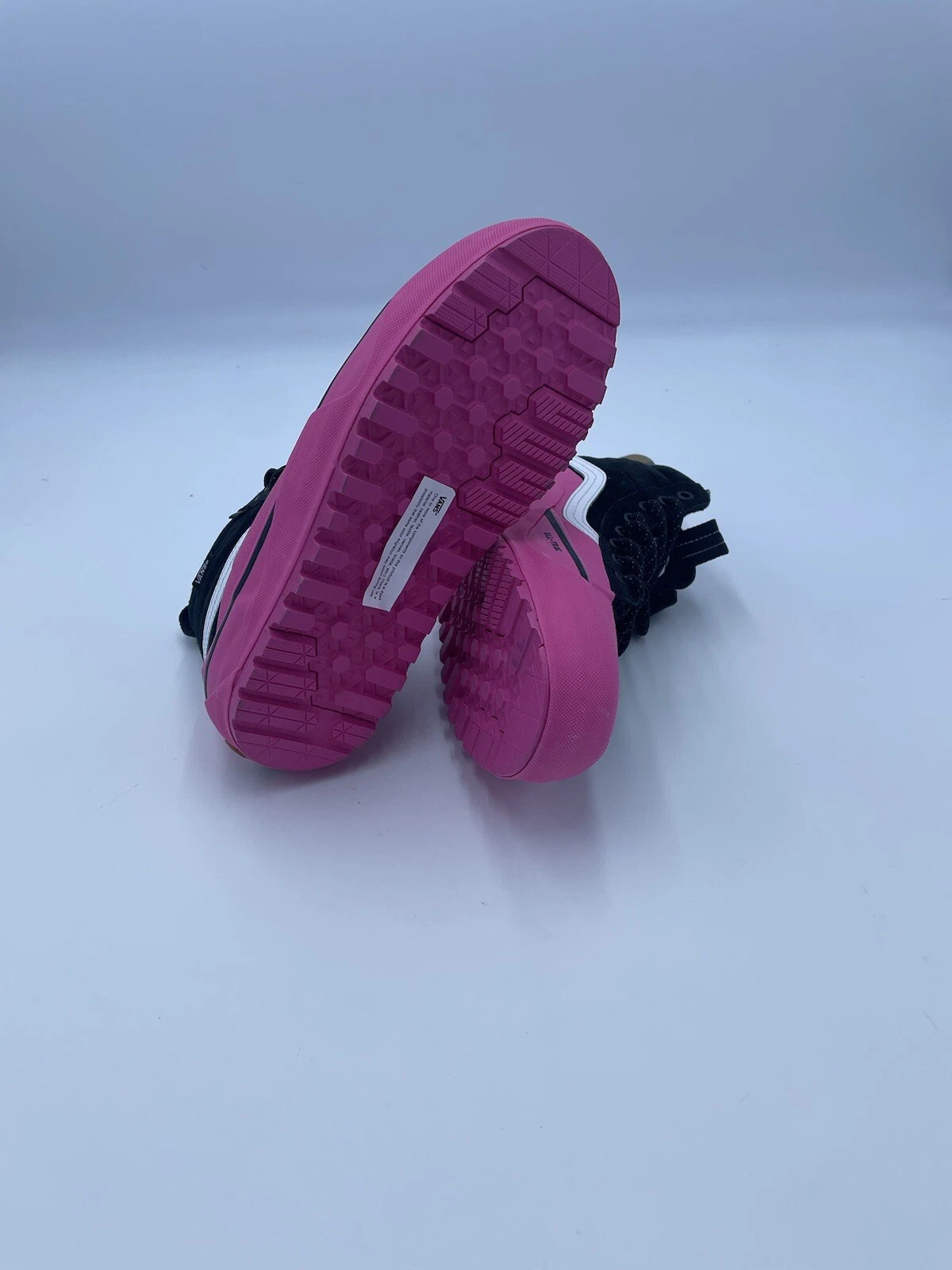 Stivali da trekking VANS SK8 Hi MTE 2 DONNA TAGLIA 8 5 rosa nero scamosciato scarpe anatra