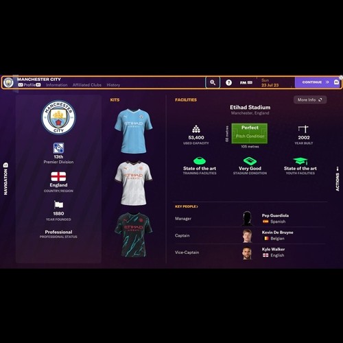Switch Football Manager 2024 Touch Korean English German Japanese Multi Language - Picture 3 of 6