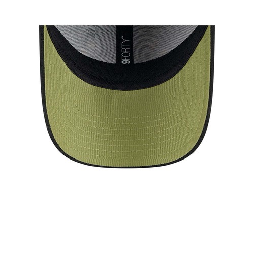 New Era MLB Men's Los Angeles Dodgers 2024 Armed Forces Day Black 9FORTY Hat - Picture 7 of 7
