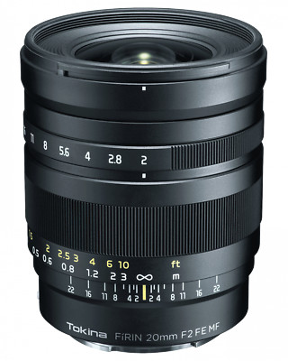 Tokina FiRIN 20mm f/2 FE MF Lens for Sony E.  U.S. Authorized Dealer