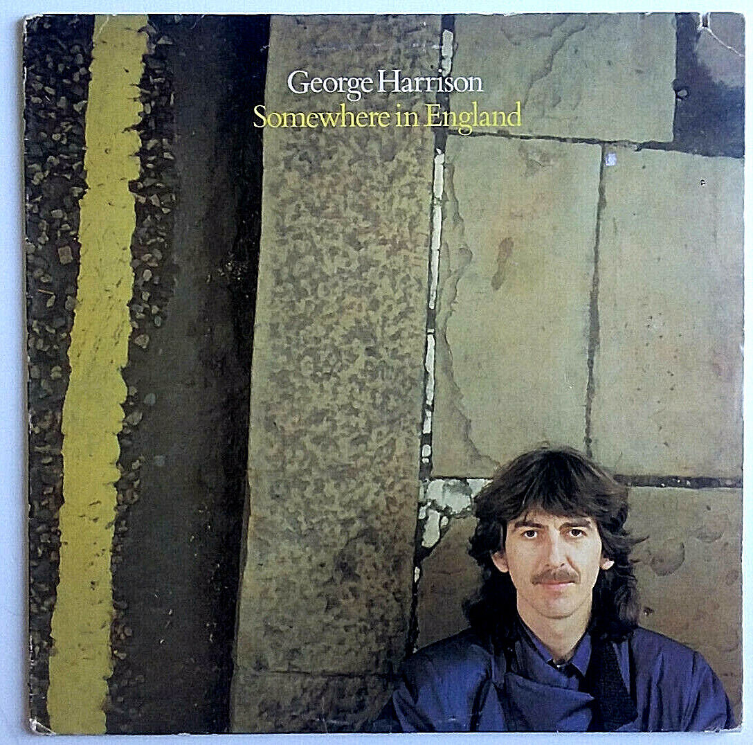 GEORGE HARRISON - Somewhere In England - Vinyl LP 1st 1981 Dark Horse DHK 3492 
