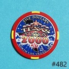 $5 chip Texas Station 2000 AD #482 — photo 1