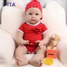 21''Großes Baby Silikon Puppen Mädchen Neugeborene Realistisch Reborn Baby