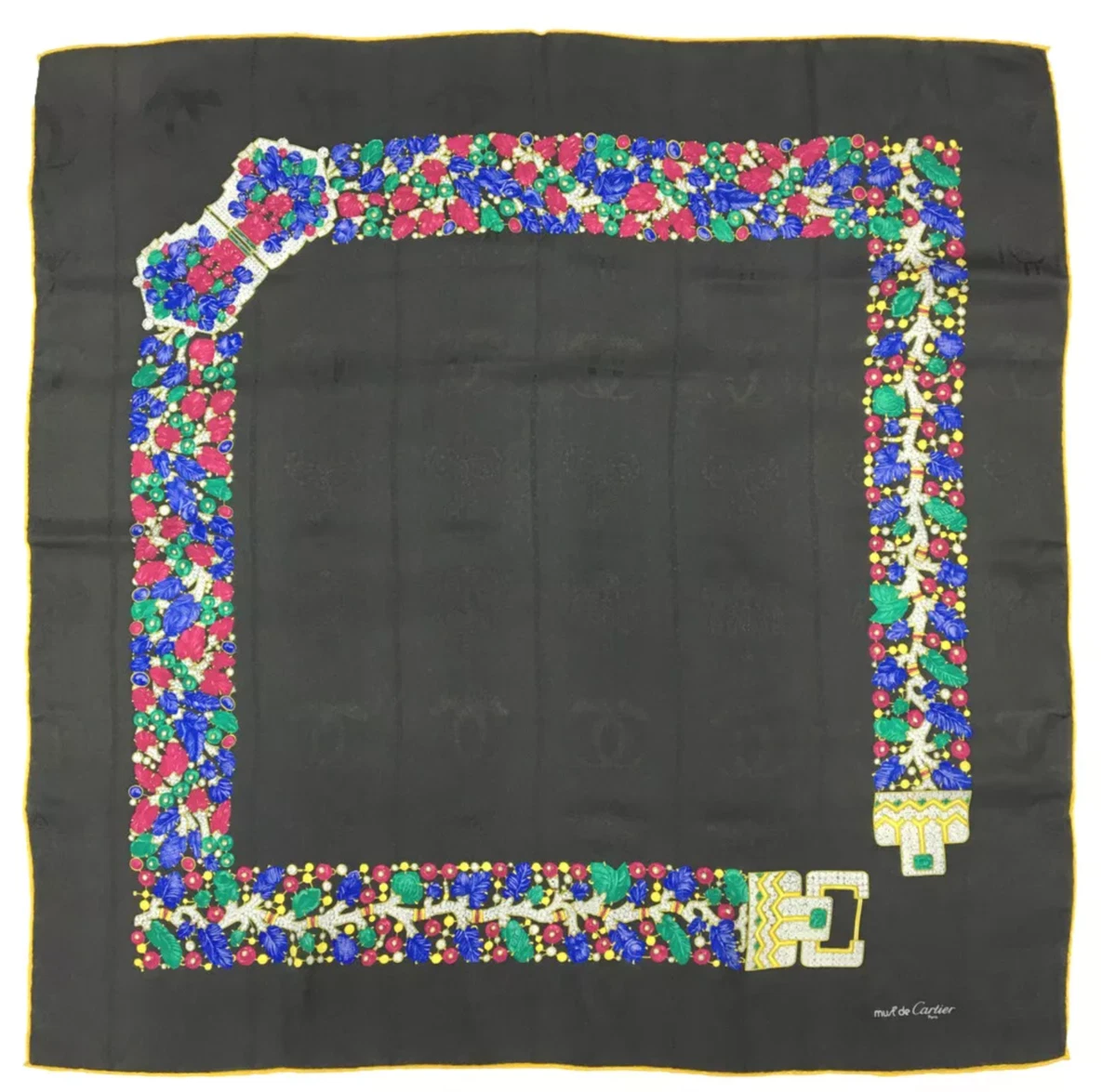 Cartier Silk Scarves & Wraps Black for Women for sale | eBay