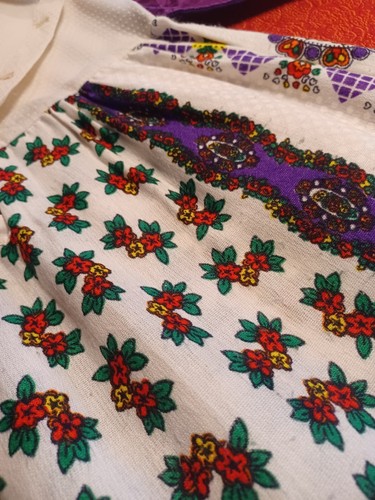 True Vtg Mid-century 1960s 1970s Youngland Girls Maxi Dress Prairie Cottage Core - Picture 12 of 23