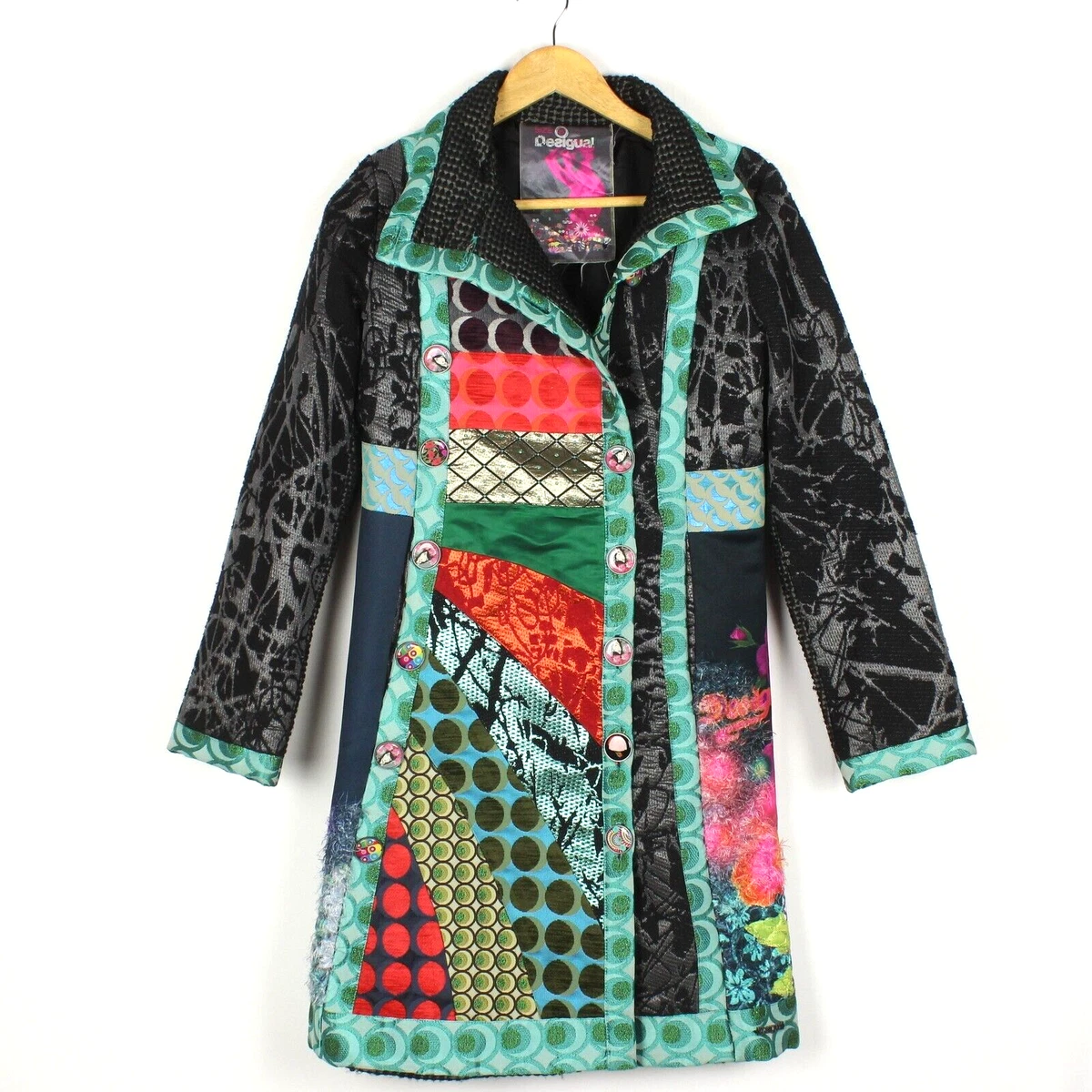 geistige Gesundheit Leder Professor desigual damen mantel Korrupt