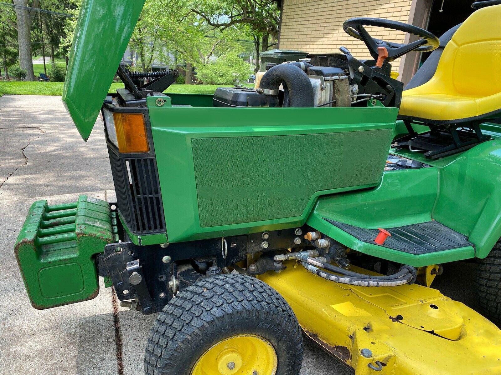 Compact Tractor Jd 455 Lawn Tractor John Deere 455 Lawn Mower