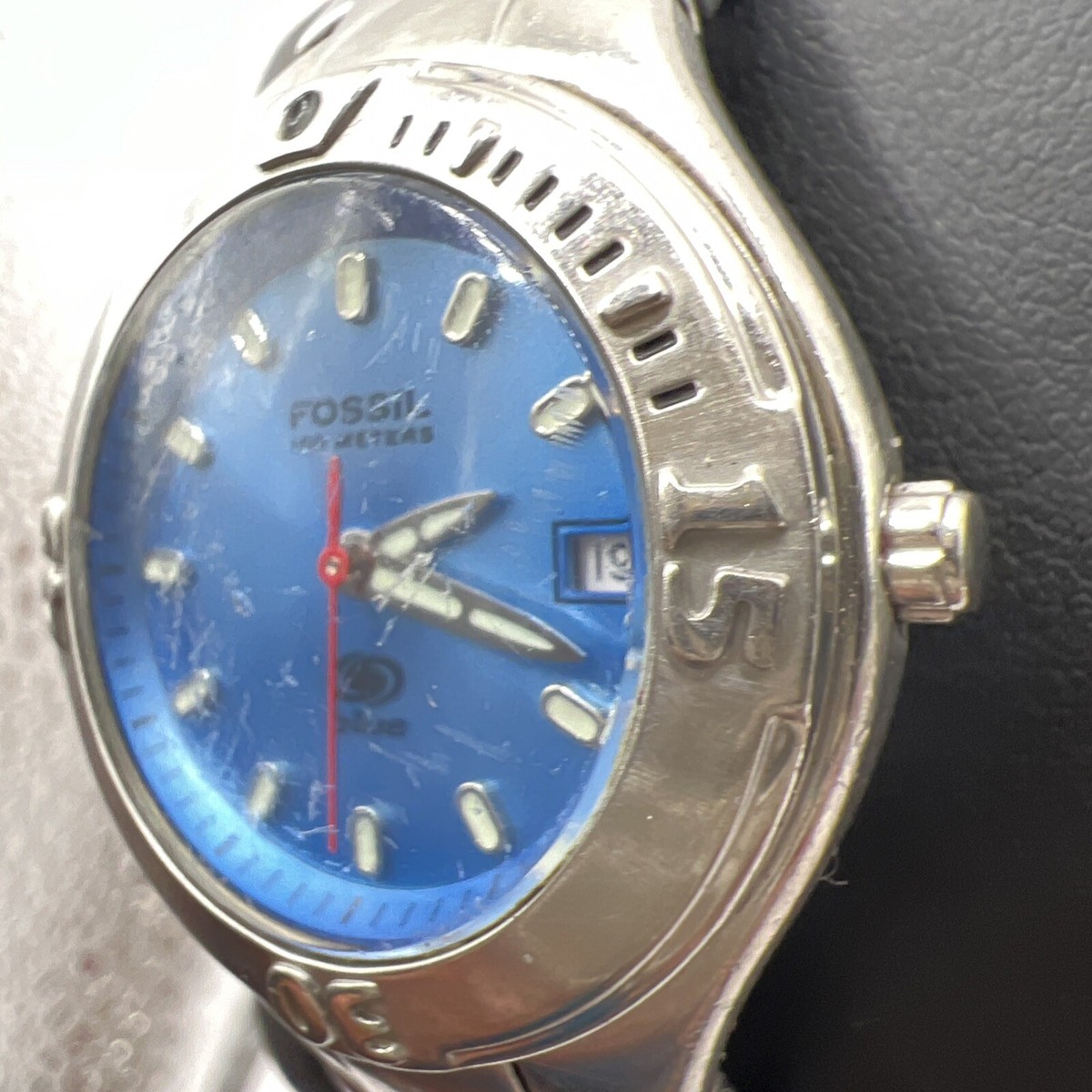 Fossil Blue Women\'s Quartz Watch,All Stainless Steel AM-3454, Blue Dial #530 Fossil Blue Women main image 3