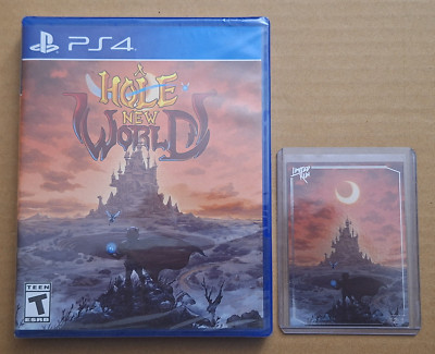 A Hole New World PS4 PlayStation 4 Limited Run Games Brand New/Sealed w/Card