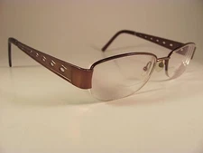 Earth Conscious Optics ECO Copper Rectangular Half-Rim RX Eyeglass Frames