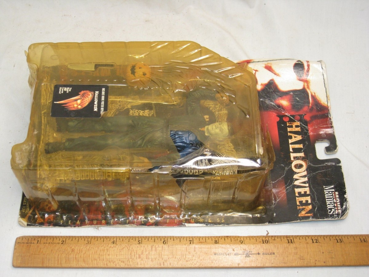 稀少 MOVIE MANIACS 2 HALLOWEEN 映画 フィギュア Movie maniacs 2 Halloween McFarlane Toys figure nip damaged