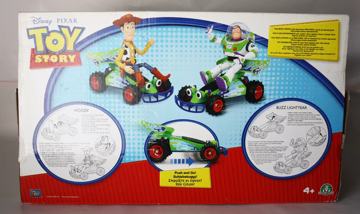 TOY STORY RC FREE WHEEL BUGGY PUSH AND GO ACTION PIXAR COLLECTING