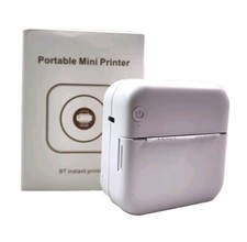 Portable Wireless Bluetooth Inkless Mini Pocket Thermal Photo Printer, Pink 15