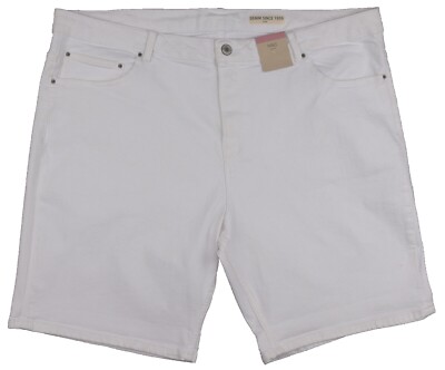 Womens Marks & Spencer Shorts White Size 24                  zz