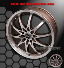 18x7.5 42mm Adr J-drive 5-lug Wheel Rim Bronze For Ford Mustang Probe 300m
