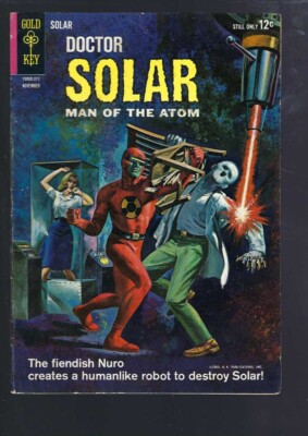 DOCTOR SOLAR MAN OF THE ATOM 6    - 1962 SERIES -  SILVER AGE    GOLD KEY
