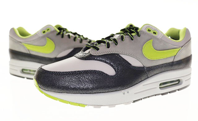 Men 11.0Us Nike Huf Air Max 1 Sp Anthracite Pear Medium Gray Hf3713-002 Hu FUY29