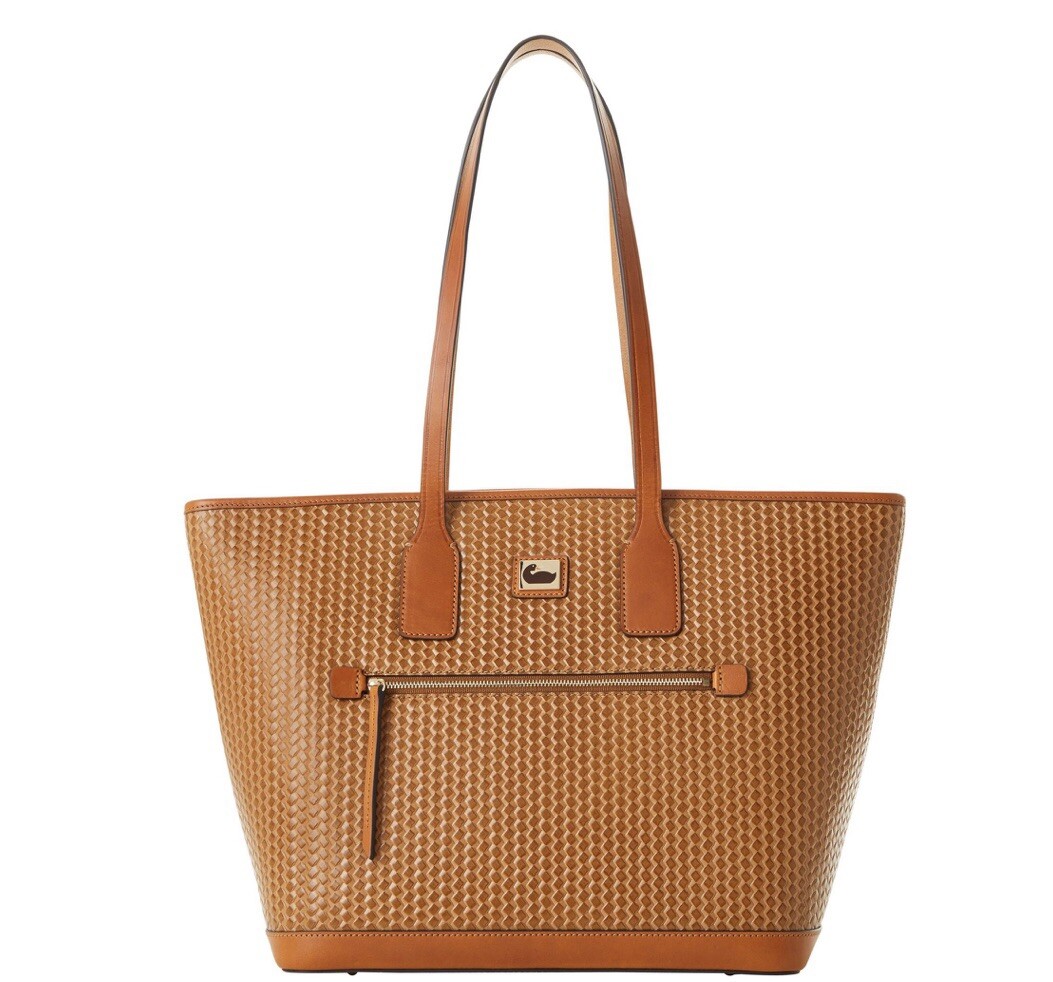camden woven tote