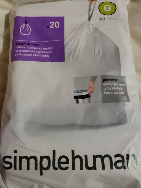 simplehuman trash bolsas g
