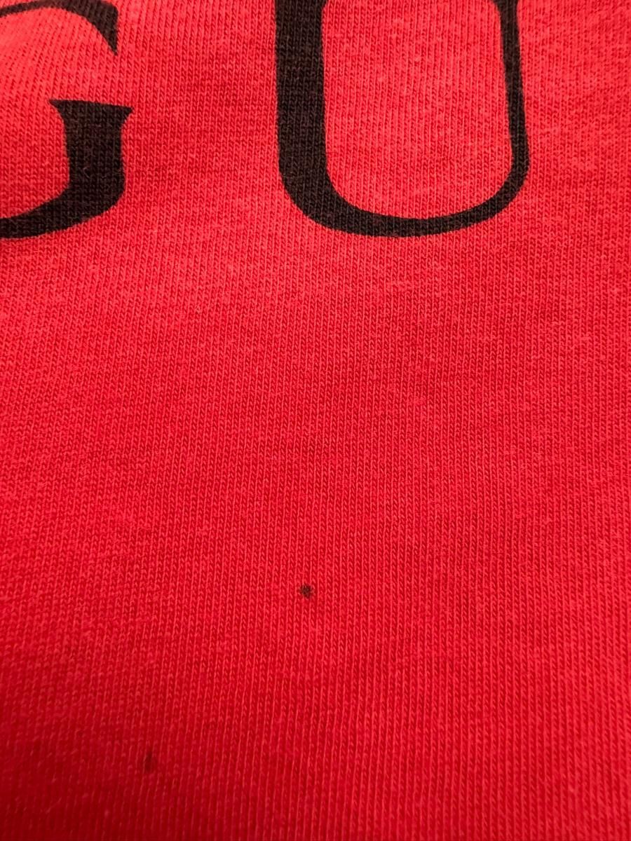 GUCCI Men's Red BILLY IDOL Logo Print Short Sleeve T-shirt GUCCI Men's Red BILLY IDOL Logo Print Short Sleeve T-shirt
