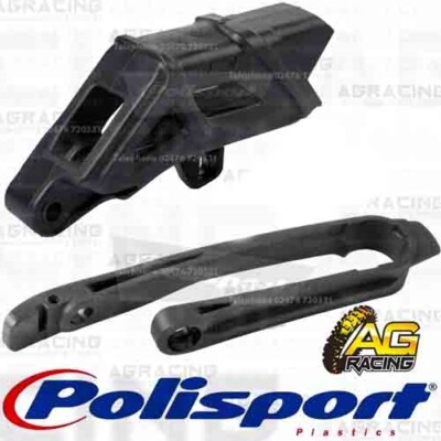 Polisport Black Chain Guide & Slider Kit For KTM EXC-F 525 2018 Motocross Enduro