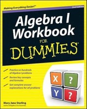 Algebra I Workbook For Dummies - Paperback By...