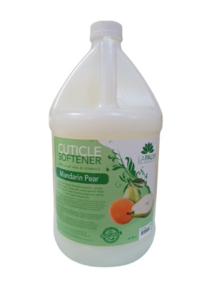LAPALM - Manicure Cuticle Softener Mandarin Pear  - 1 GAL Refill size