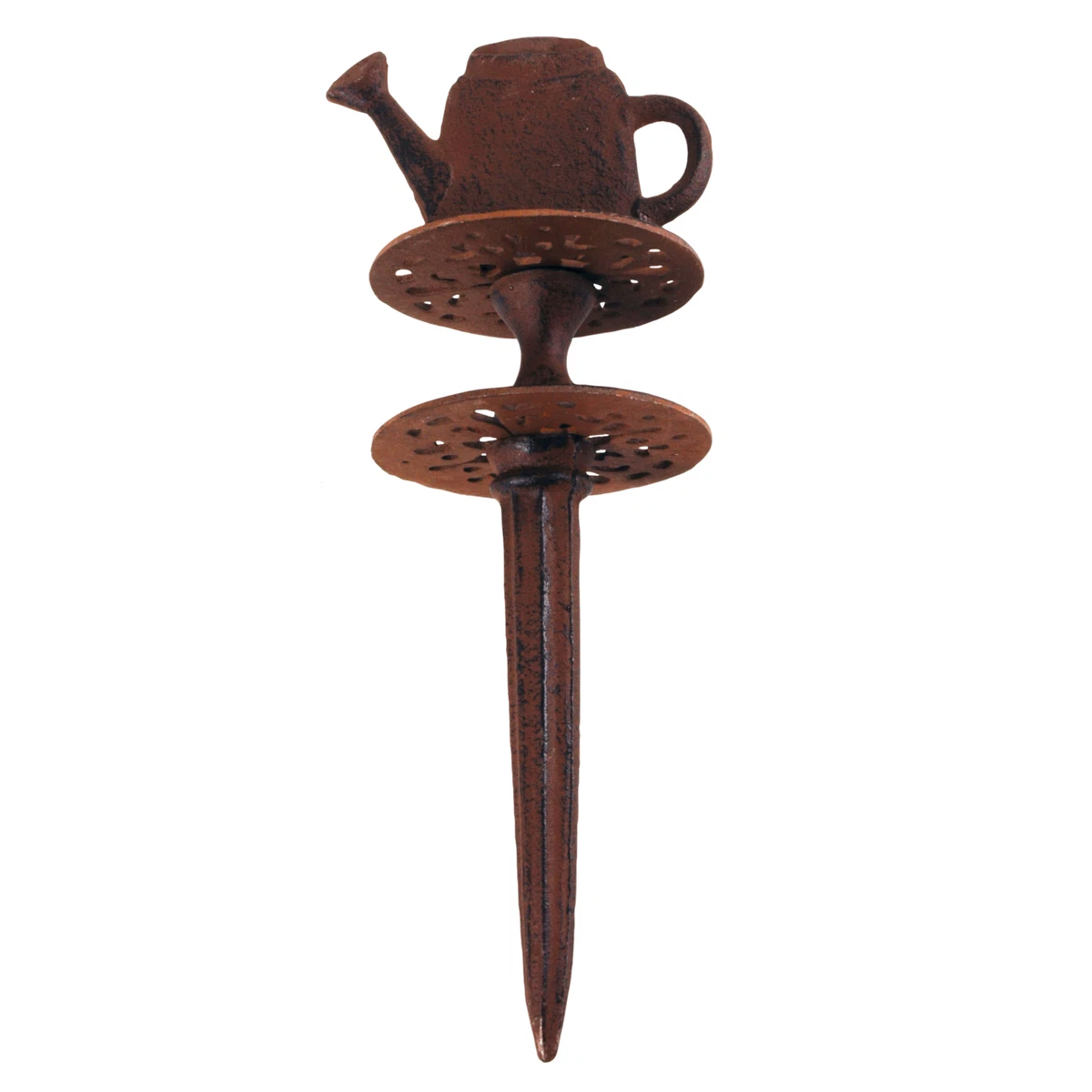 Picchetto di guida per tubo da giardino da 25,4 cm, antiruggine, in metallo, resistente, mantiene il tubo da giardino lontano dalle aiuole e dalle piante