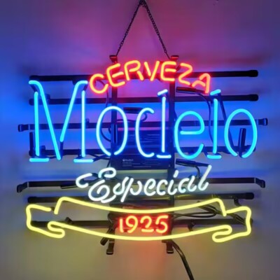 Modelo Especial Cerveza 1925 Neon Sign Bar Lamp Light Gift Man Cave 24''x20''
