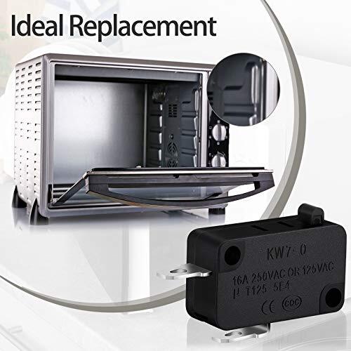 6 Pieces Microwave Oven Door Switch Replacement Part W10269458
