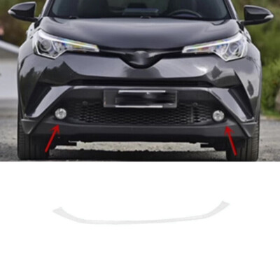 Front Bumper Grille Lower Strip Refit For Toyota C-HR CHR 2017-2021 Bright White