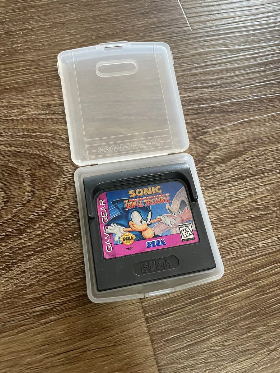 Sonic Triple Trouble - Sega Game Gear