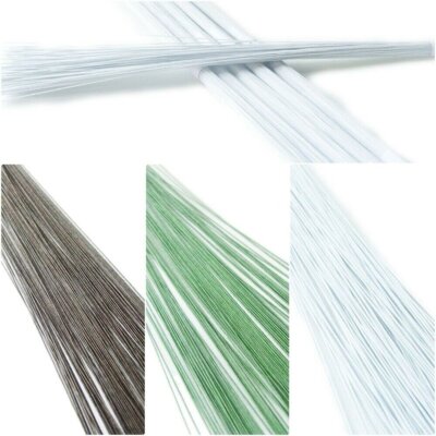 Floristendraht Stummel Draht 50g 20 & 26 Stärke Stummeldraht und Floristendraht für Floris