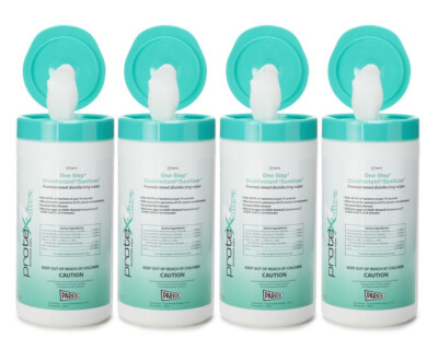 Protex Ultra Surface Disinfectant Wipes Lemon Scent Equipment clean Wipe 4 Pack