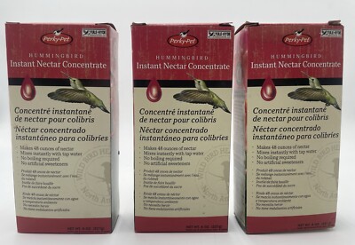 Perky Pet No Boil Red Instant Hummingbird Nectar Concentrate makes 48 oz
