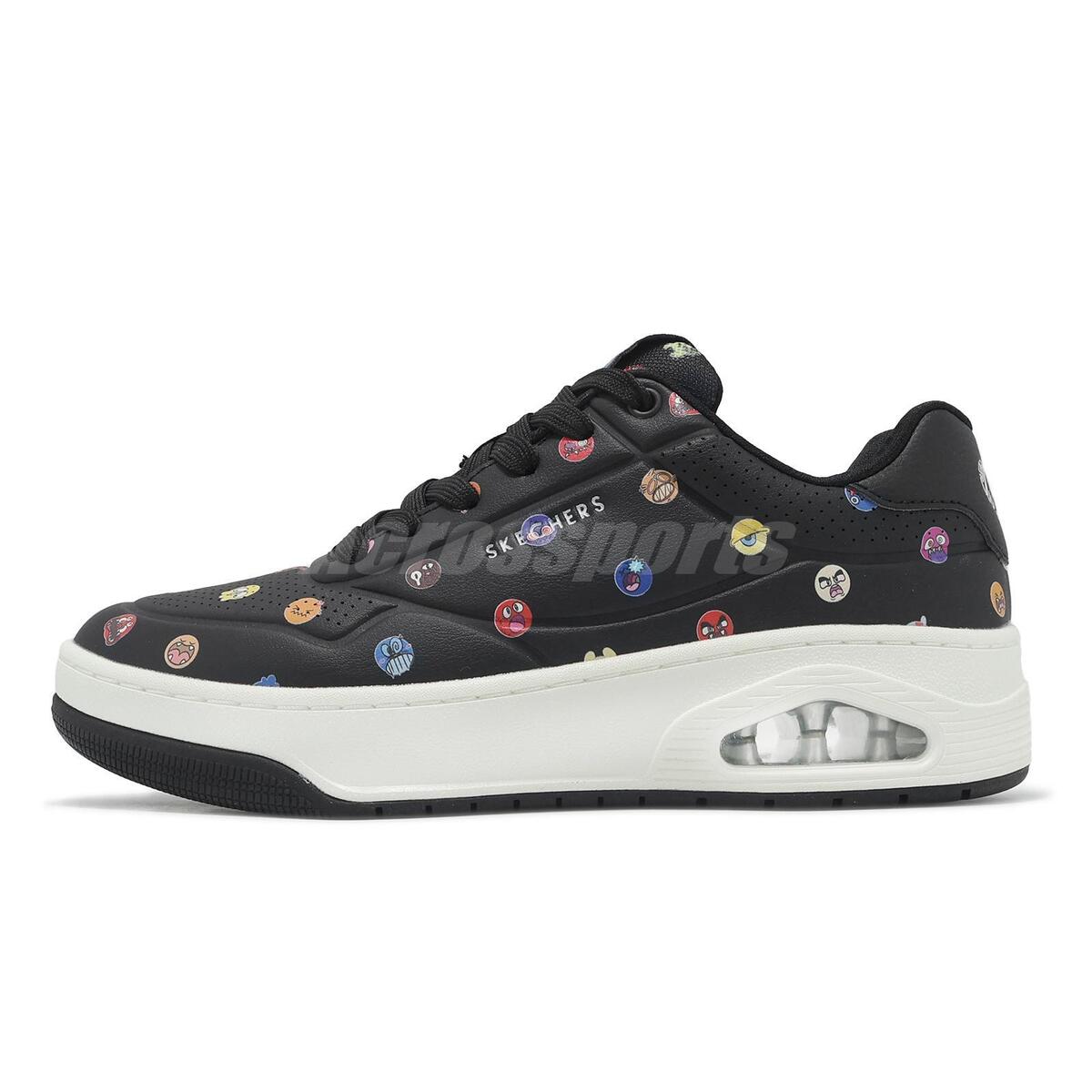 Skechers x Vexx UNO Court-VEXX Multi-Moji Black Women Casual Skechers x Vexx UNO Court-VEXX Multi-Moji Black Women Casual