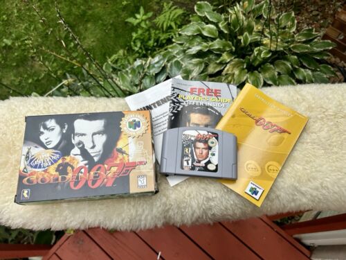 GoldenEye 007 Nintendo 64 Complete in Box - N64 CIB - Excellent Condition