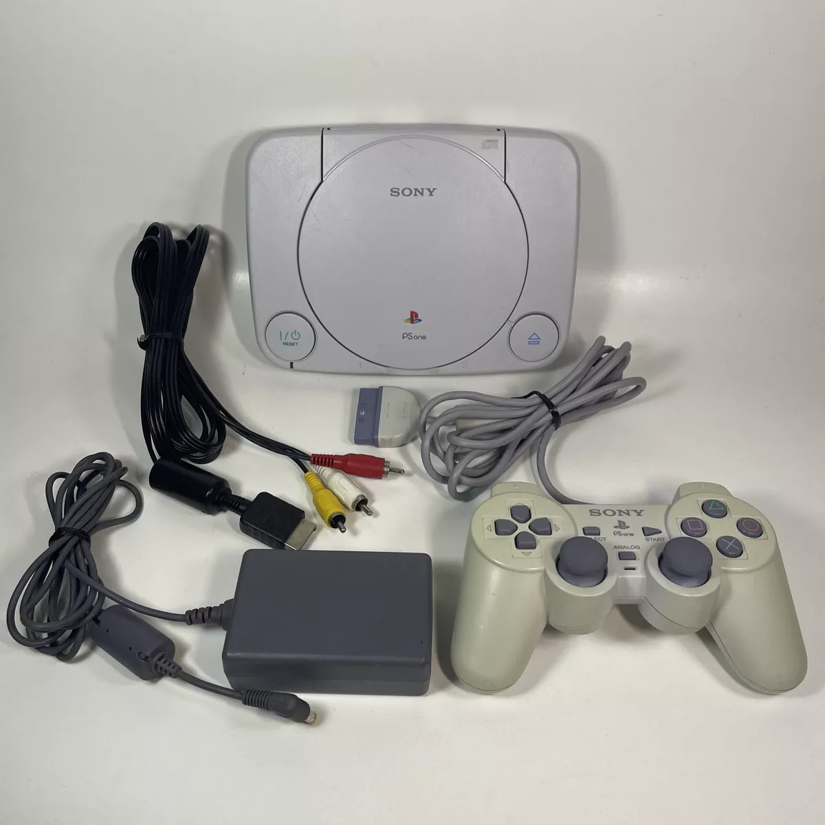 Sony Playstation 1 PSOne Slim Console Complete White