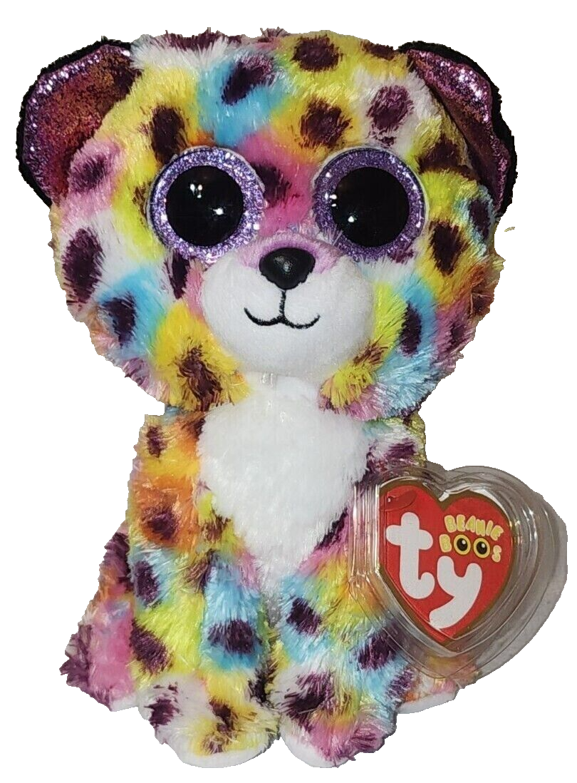 Ty Beanie Boos GISELLE the Leopard NO HORN (6 Inch) NEW MWMTs