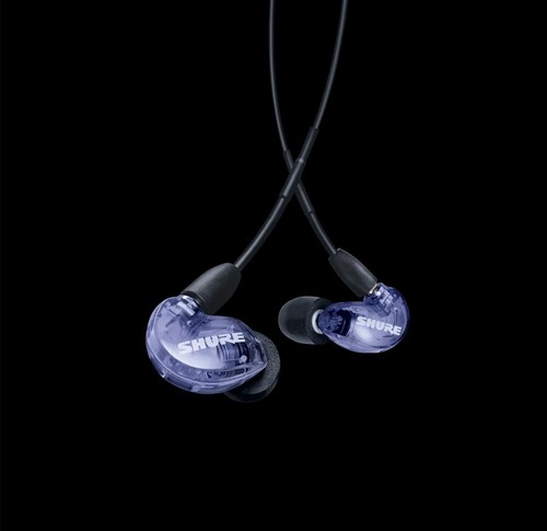 SHURE SE215 Earphone In-ear Detachable Professional Sound Isolating - Purple - Picture 3 of 9