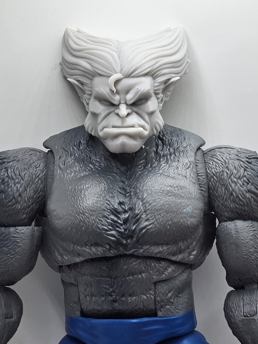 beauty:beast ハイパー:キューブ 3d Printed X-men 97 BEAST LARGE NORMAL HEAD 6