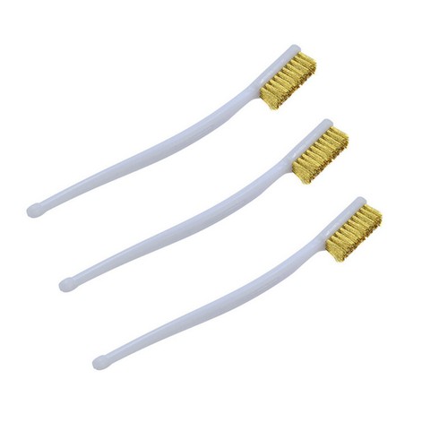 1/3Pack Cleaner Tool Copper Wire Toothbrush Brush For Nozzle Heater Block Hotend - Afbeelding 9 van 9