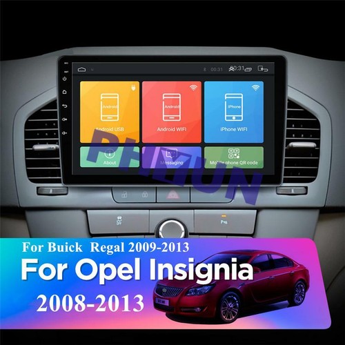 For Opel Vauxhall Insignia 2008-13 Stereo Radio GPS WiFi 9'' Touch Screen 1+16GB - Picture 9 of 12