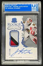2023-24 The Cup #146 Jaxson Stauber Rookie Patch Auto Autograph Auto /249