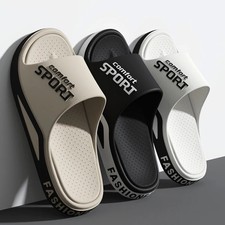 Men's Summer Fashion EVA Comfortable Anti-Slip Soft Soles House Slippers Gift