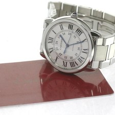 CARTIER RONDE SOLO WSRN0012 36mm SS Automatic Silver Dial Watch #C389