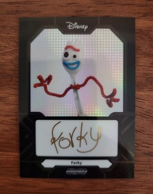 2025 Kakawow Phantom Disney Forky 1/1 Black Signature Card Toy Story