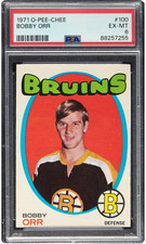 1971 O-Pee-Chee OPC Hockey Bobby Orr #100 PSA EX-MT 6