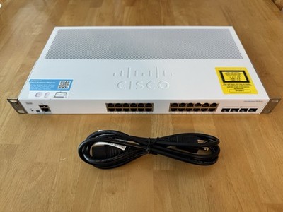 Business Enterprise Class - Cisco CBS350-24T-4X 24 Port Ethernet Switch Tested
