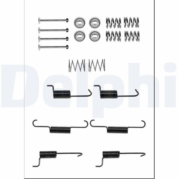 Delphi ZubehöRsatz, Feststellbremsbacken Hinterachse U.A. FüR Hyundai, KIA-image